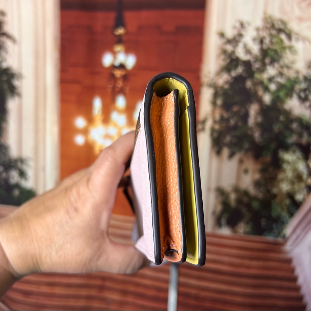 Coach Slim Wallet In Colorblock - Picture 11 of 11